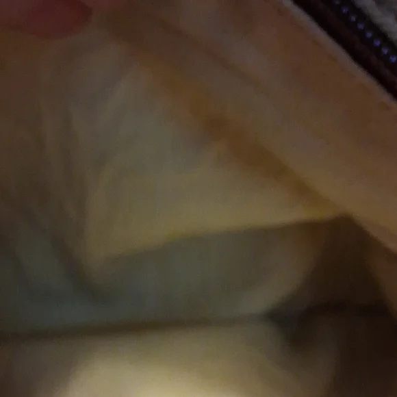 Etienne Aigner Woven Leather Tote Bag Tan Brown Vintage Classic - Picture 8 of 11